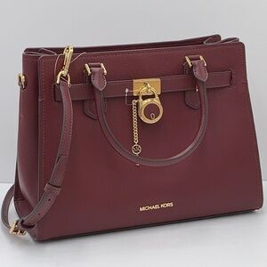 Michael Kors Hamilton Meidum Satchel Shoulder Crossbody